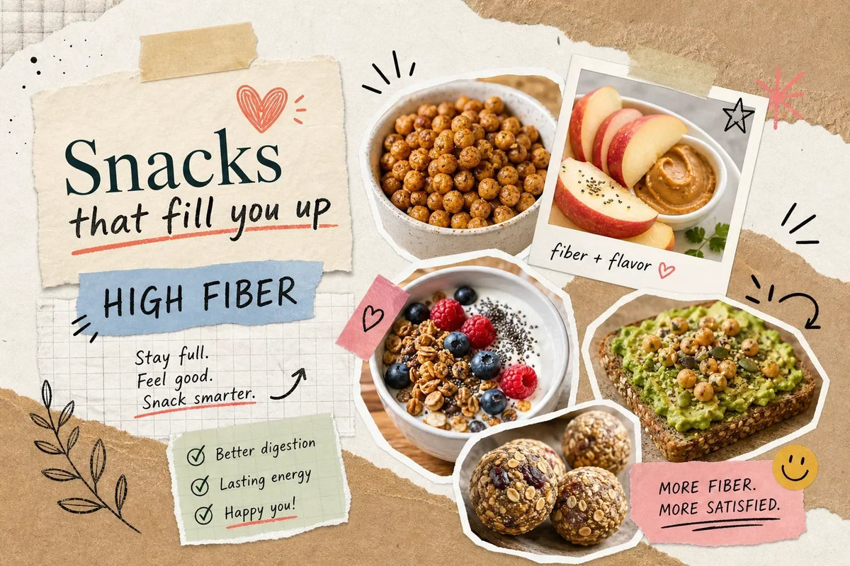 15 High Fiber Snacks That Keep You Full, Ranked by Dietitians