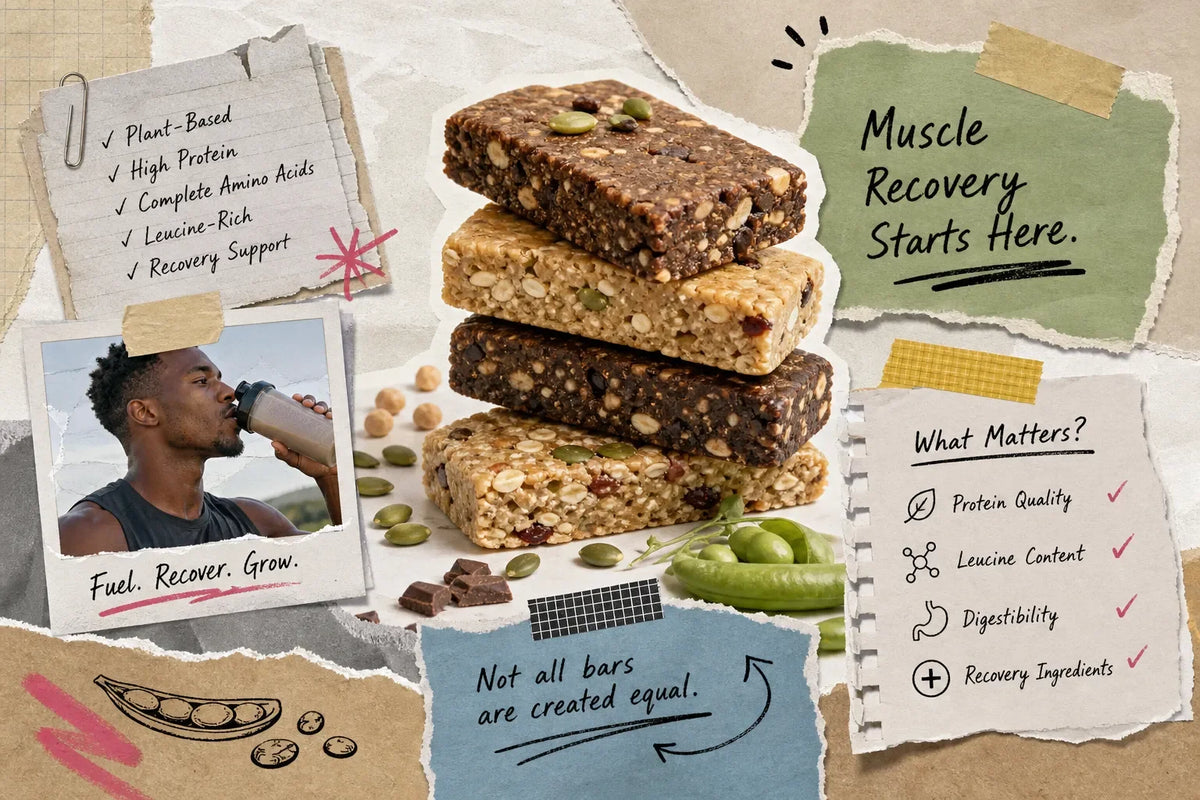 Best plant-based protein bars for muscle recovery