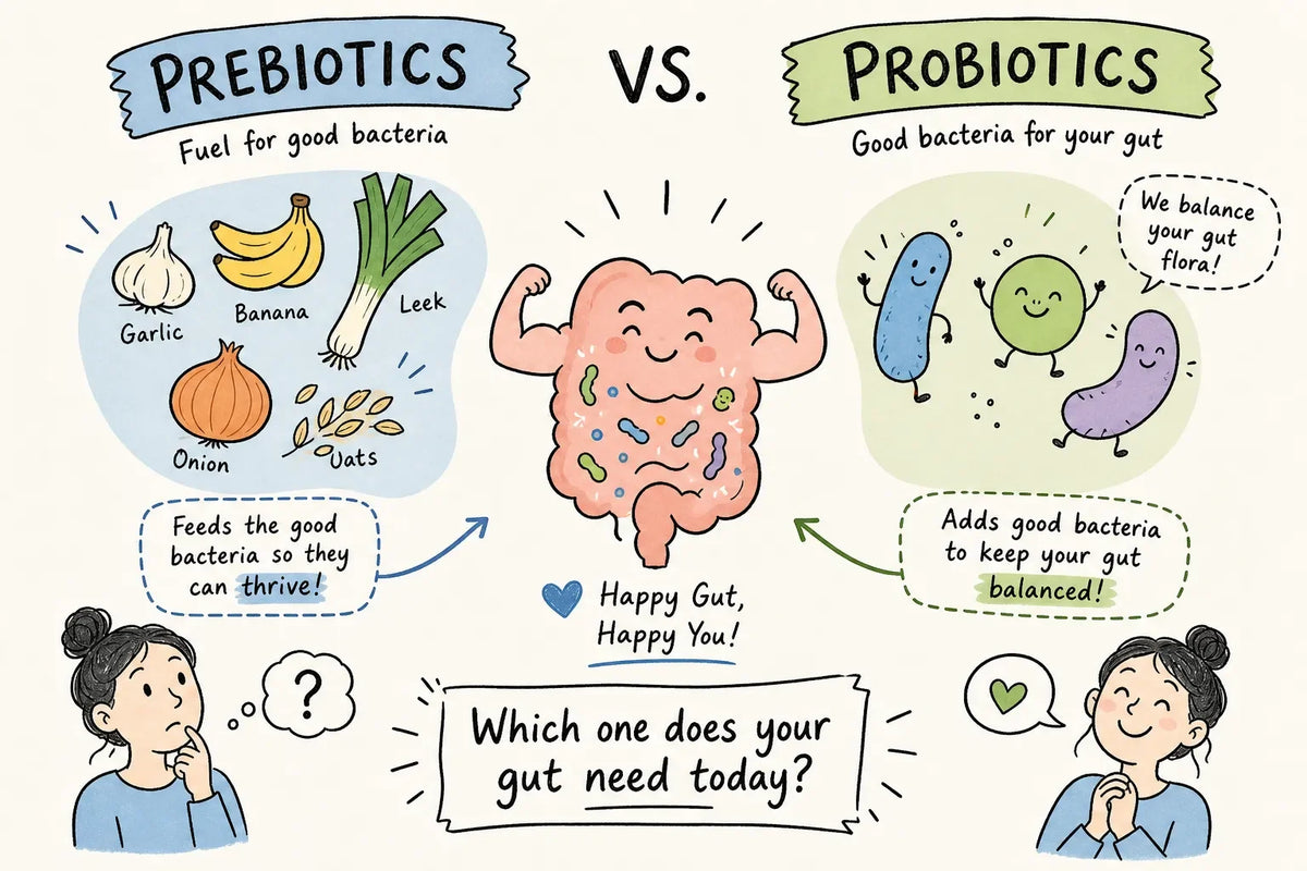 Prebiotics vs. Probiotics: Which One Does Your Gut Need?